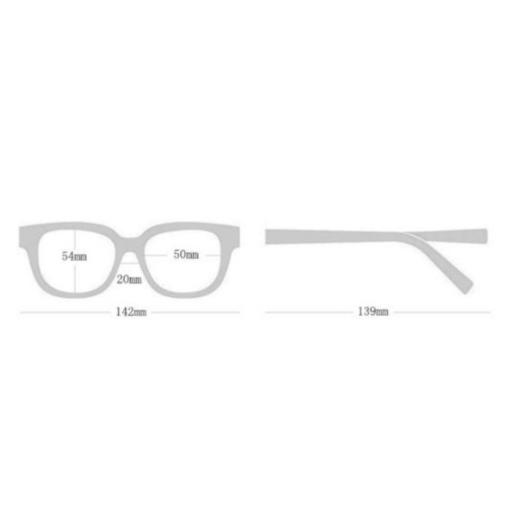 BAJ Kacamata Wanita Hitam Kotak Gaya Style Sunglasses Kaca Mata Fashion Eyewear KC016 (6178)