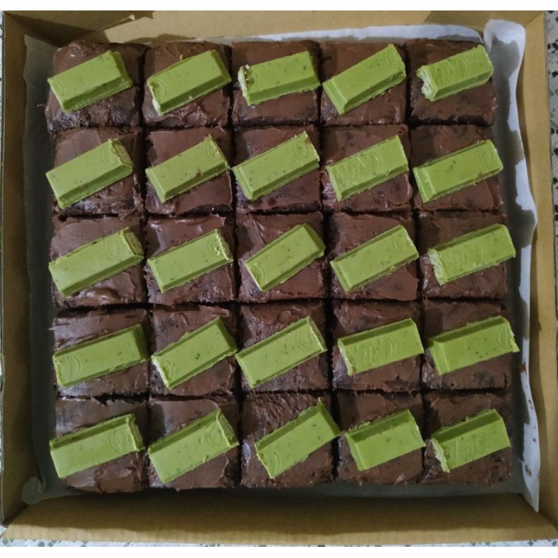 

Green Tea Brownies