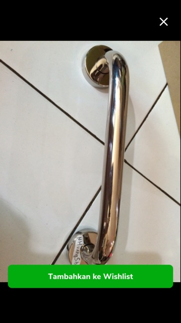 Pegangan tangan kamar mandi 50cm stainless