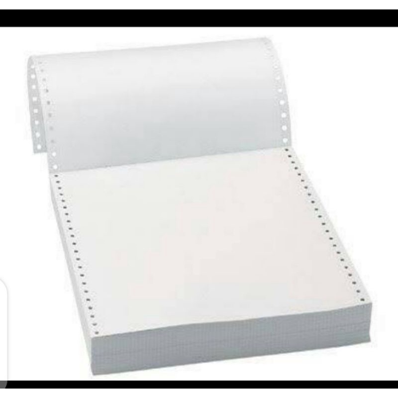 

kertas continous form struk PPOB PLN ukuran a4 polos 1ply eceran