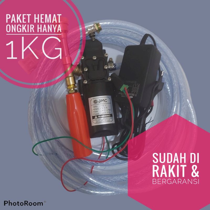 satu paket pembersih perawatan stim mini portable mobil motor