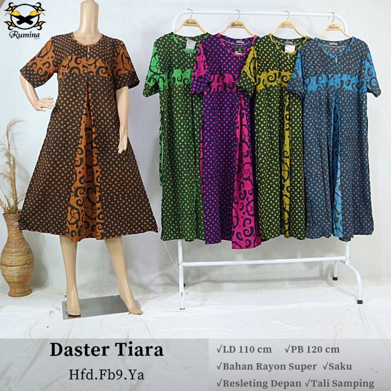 Daster Tiara Hfd.Fb9.Ya Daster Batik Cap Malaman Original By Rumina Batik Pekalongan Pusat Grosir Da