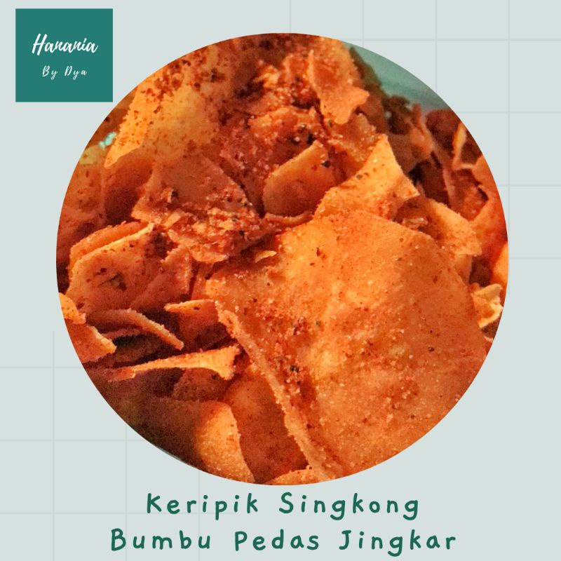 Keripik Singkong Bumbu Pedas Jingkar | Keripik Pedas | Keripik Kita