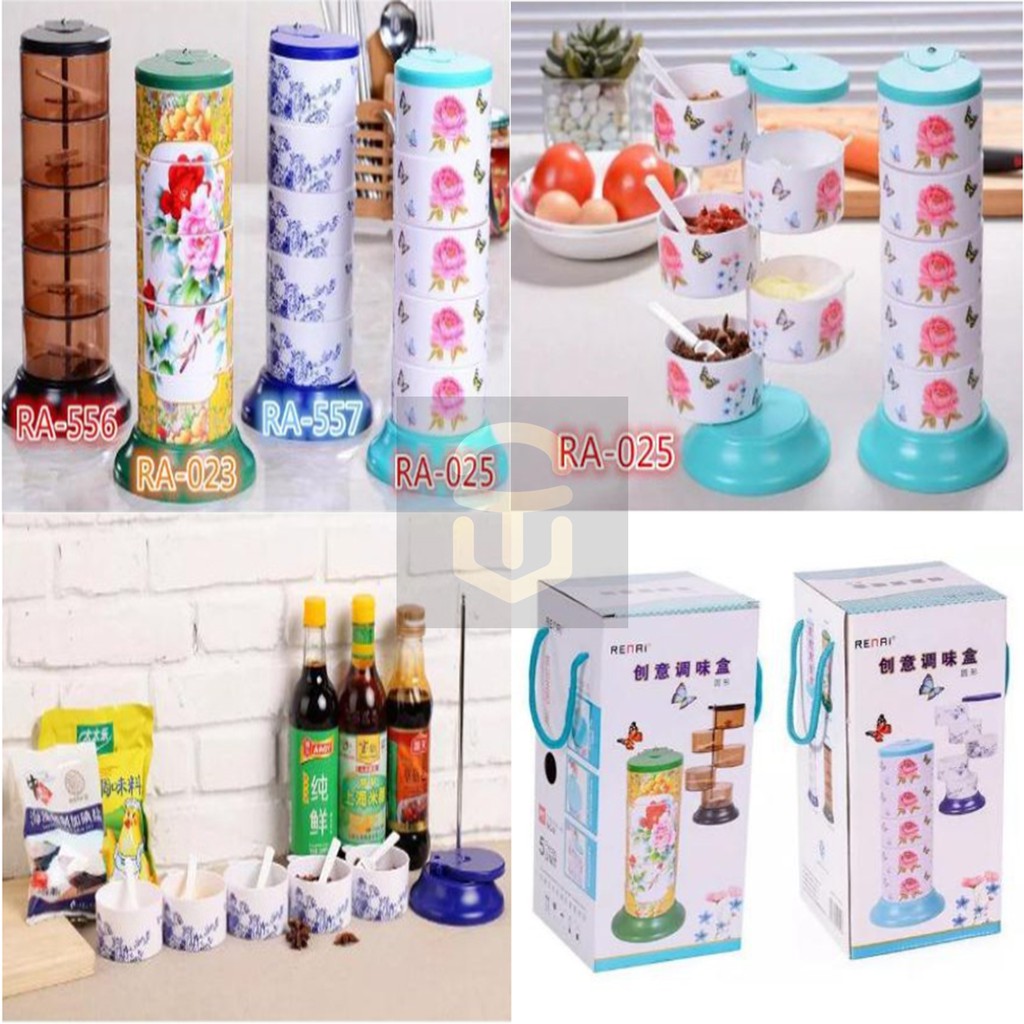  RAK  BUMBU SUSUN MOTIF  BUNGA  Shopee Indonesia