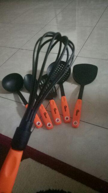 Spatula Oxone Ox 953 Sendok Masak 6 Pcs Kitchen Tools