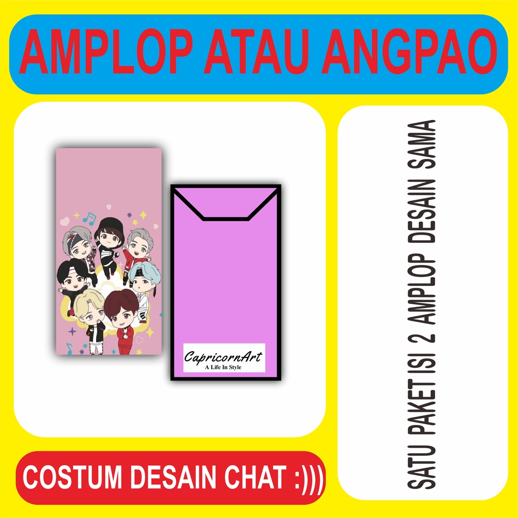 

Amplop Lebaran Idul Fitri Unik Dan Lucu Murah Isi 2 Amplop