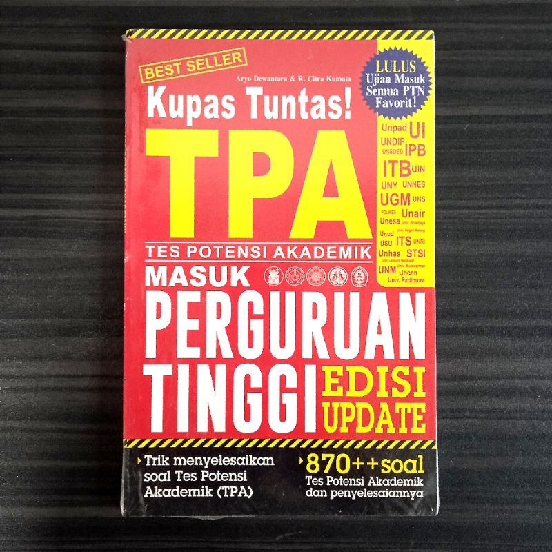 Kupas Tuntas TPA Masuk Perguruan Tinggi (Edisi Update)