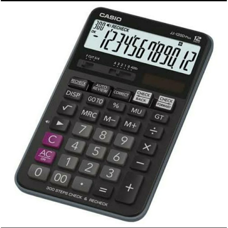 KALKULATOR CASIO JJ-120 D CHECK &amp; CORRECT CALCULATOR DESKTOP JJ-120D