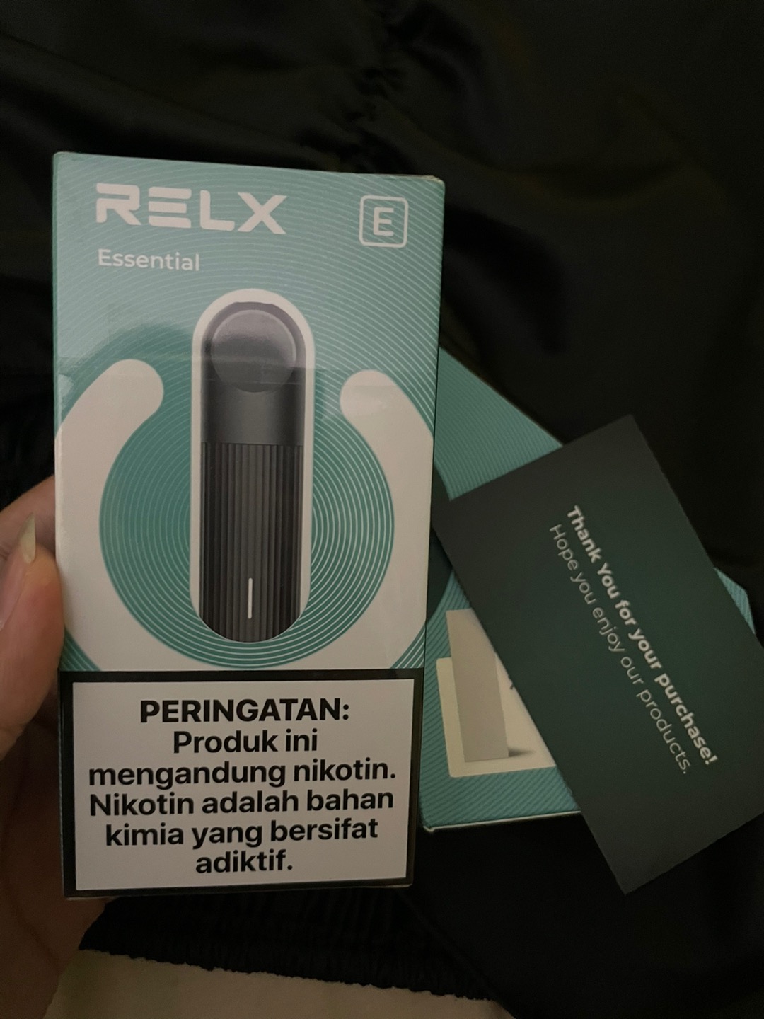Relx Bundle Essential Black Device And Pods