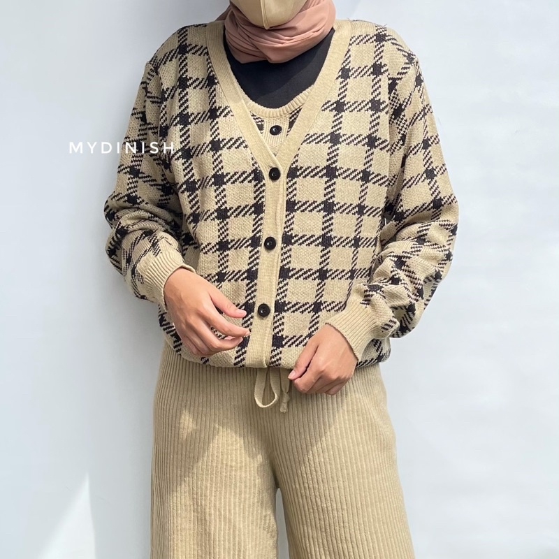 Lonela Set 2n1 Cardy Wanita Terbaru