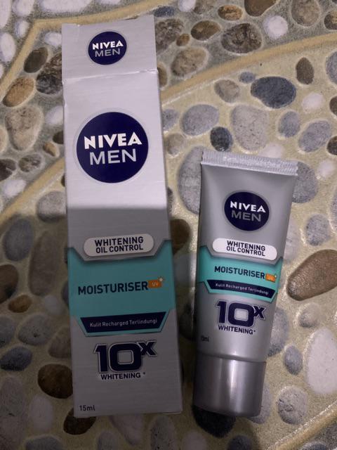 nivea men whitening oil control total recharge moisturizer