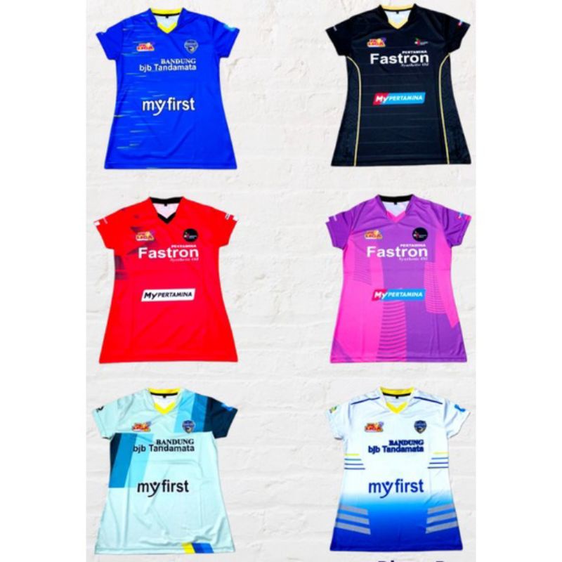 (BISA COD) Jersey volly Proliga wanita / baju Proliga 2022 full printing berkualitas