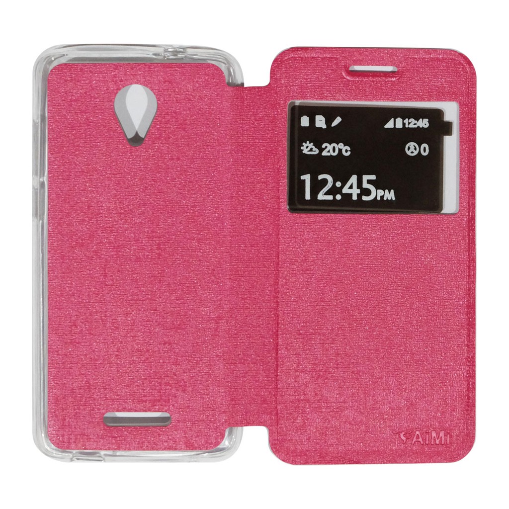 WARNA ACAK Casing Sarung ANDROMAX F20 / ANDROMAX L / ANDROMAX R2 Leather Case Flip Cover Dompet