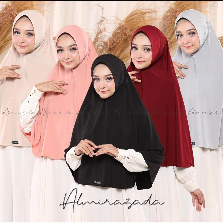 Jilbab Jumbo Soft Pet Hana Matt Jersey Super Original Almirazada