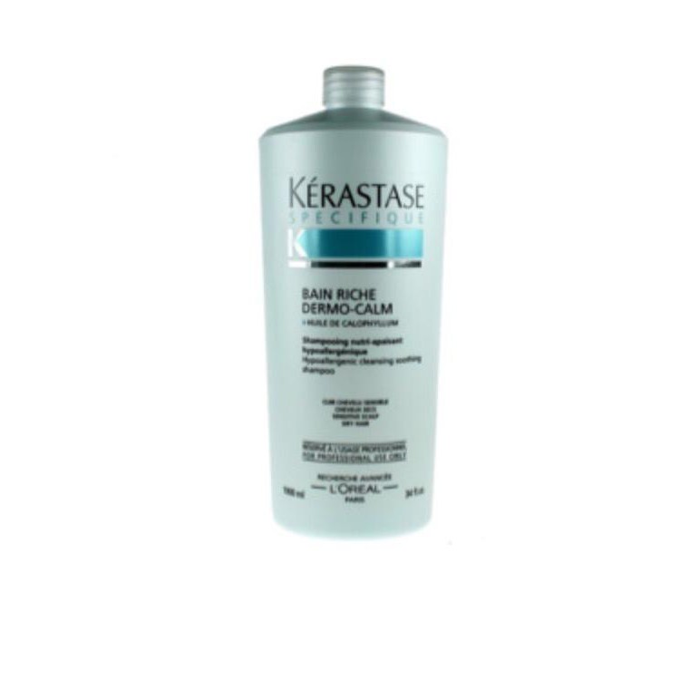 TERLARIS KERASTASE BAIN RICHE DERMO CALM 1L U/KULIT SENSITIF MURAH PROMO RAMADHAN