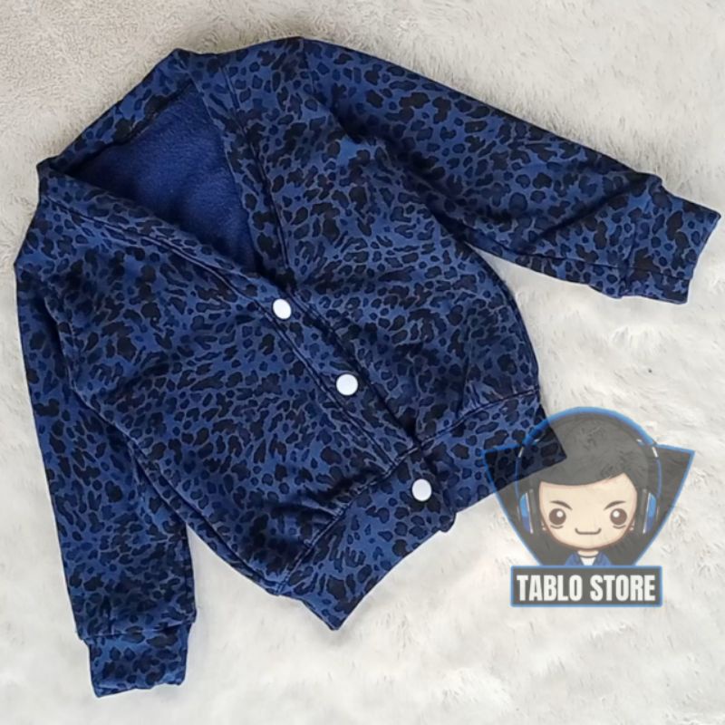 KARDIGAN FLEECE Size M Usia 2-3 Tahun Cardigan Anak Perempuan Laki-Laki