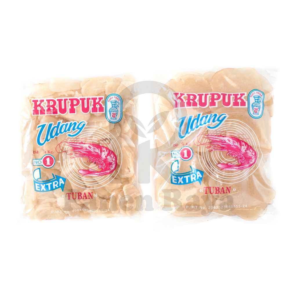 

Krupuk Mentah Guci Udang / Ikan Mini / Besar 250gr