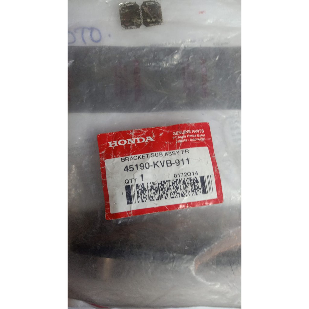 HONDA AHM BRACKET SUB ASSY FR VARIO CW 2005  45190KVB911