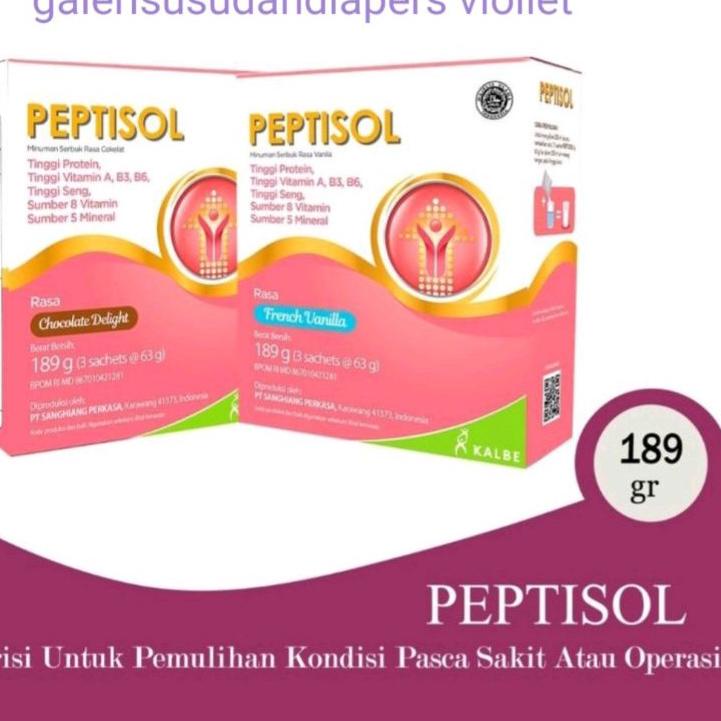 

Trend - Peptisol Coklat/Vanila 189gr