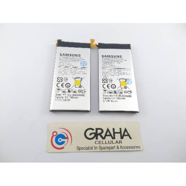 BATERAI / BATTERY / BATRE SAMSUNG A3 / A300 / A3 2015