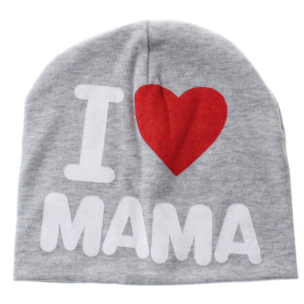 NEW Topi kupluk bayi dan anak i love papa mama