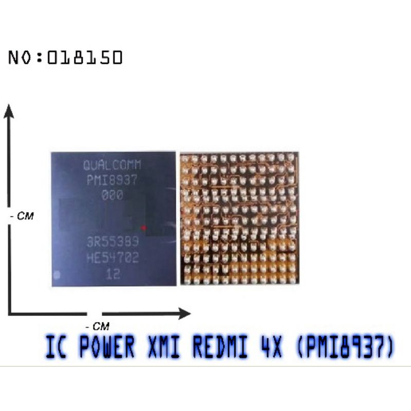IC POWER PMI8937 XIAOMI REDMI4X IC POWER REDMI 4X PMI 8937