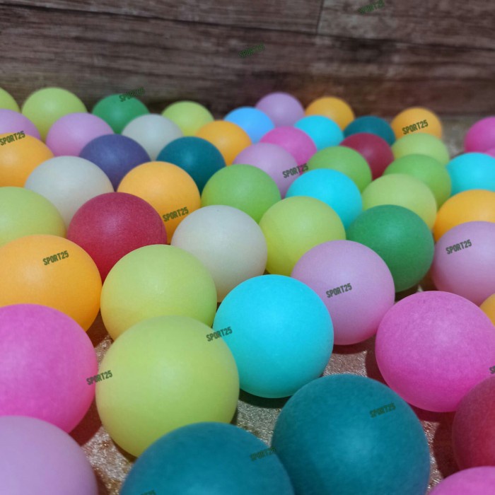 Bola Pingpong Beer Pong Warna-Warni Dekorasi Bola Undian Murah Bagus