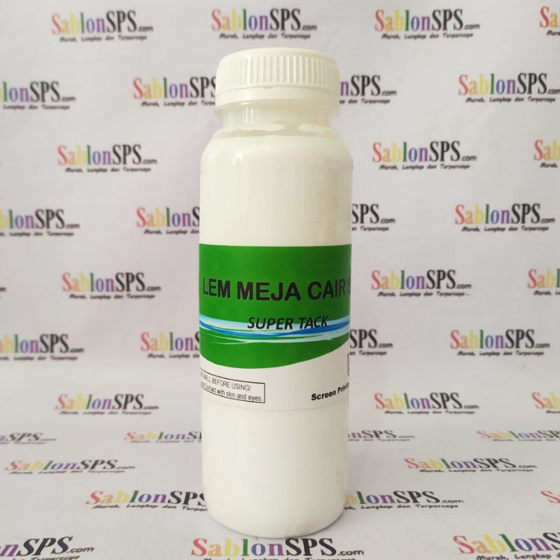 LEM MEJA CAIR SUPER TACK HIDRONAL PAPAN SABLON 250GR