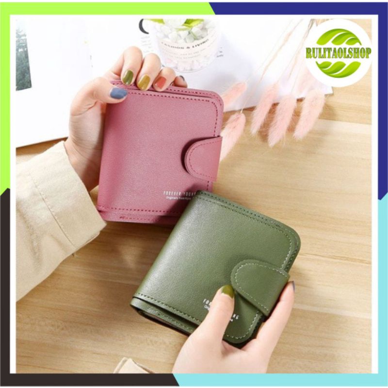 D09 DOMPET WANITA/ DOMPET LIPAT WANITA/ DOMPET PENDEK MINI KOREA