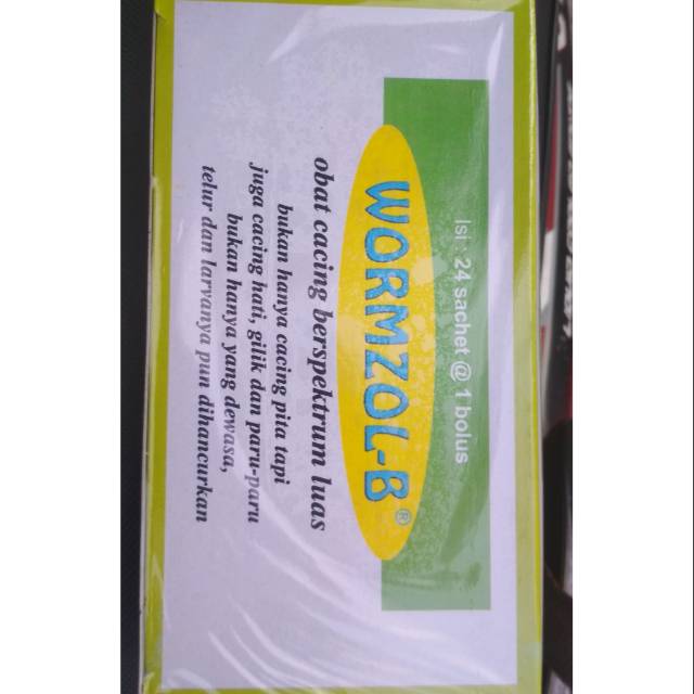 Obat cacing sapi wormzol-b