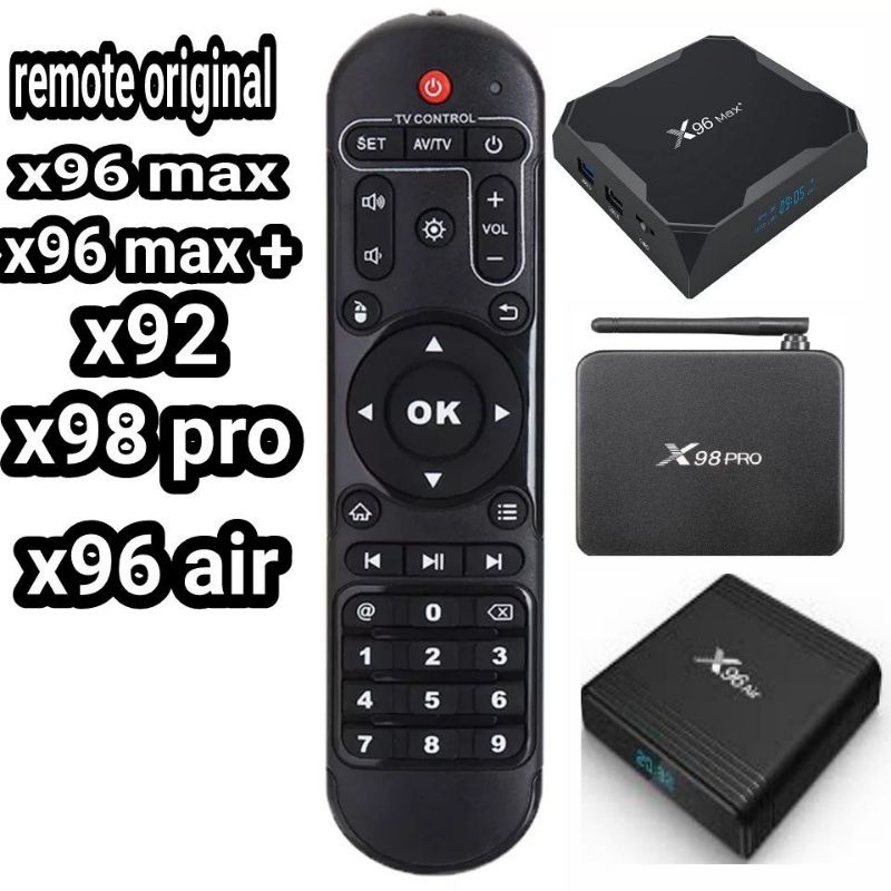 Jual remote original x96 max plus x96 air x96 mini x96q x96 mate x96q