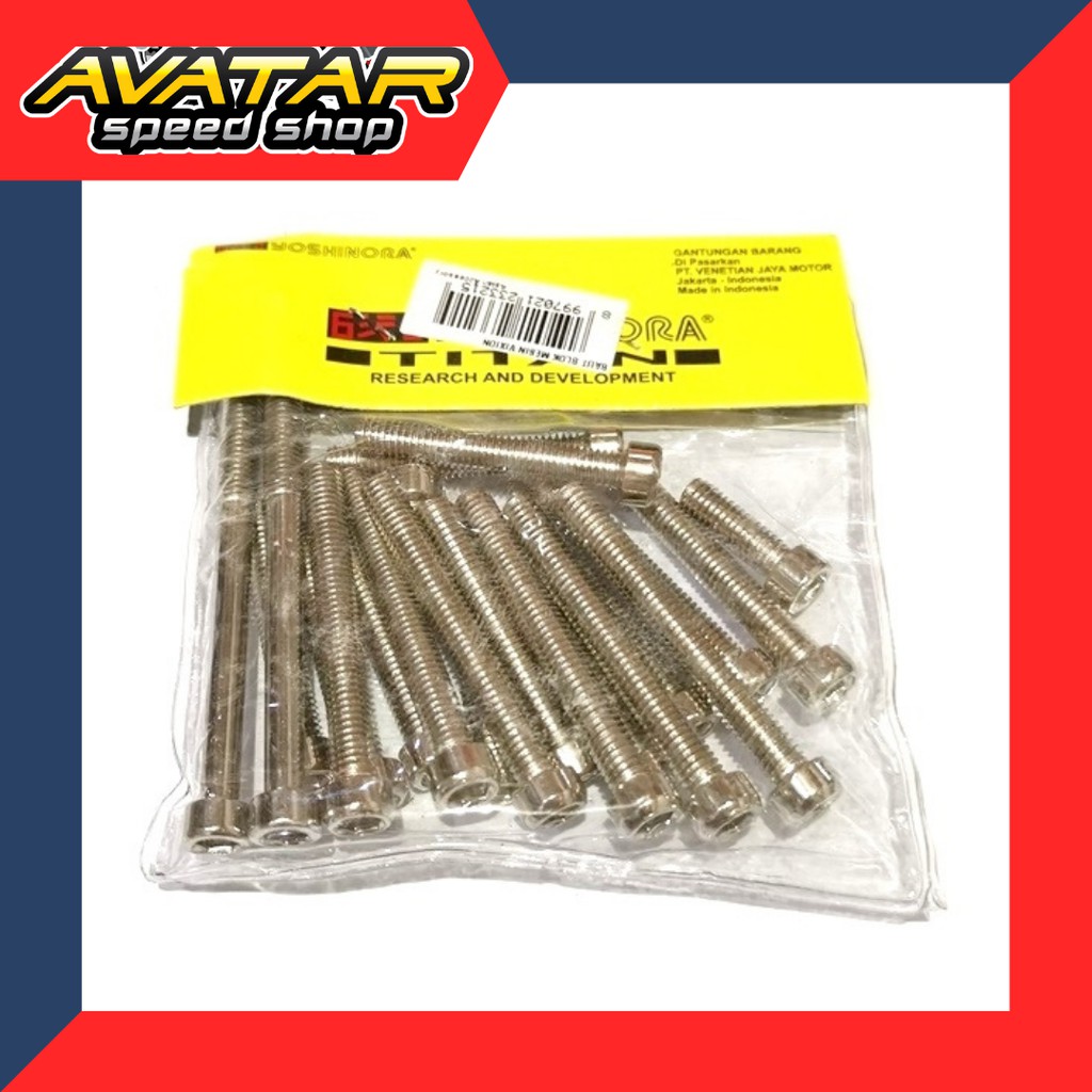 Baut Blok Mesin Motor Grand Supra