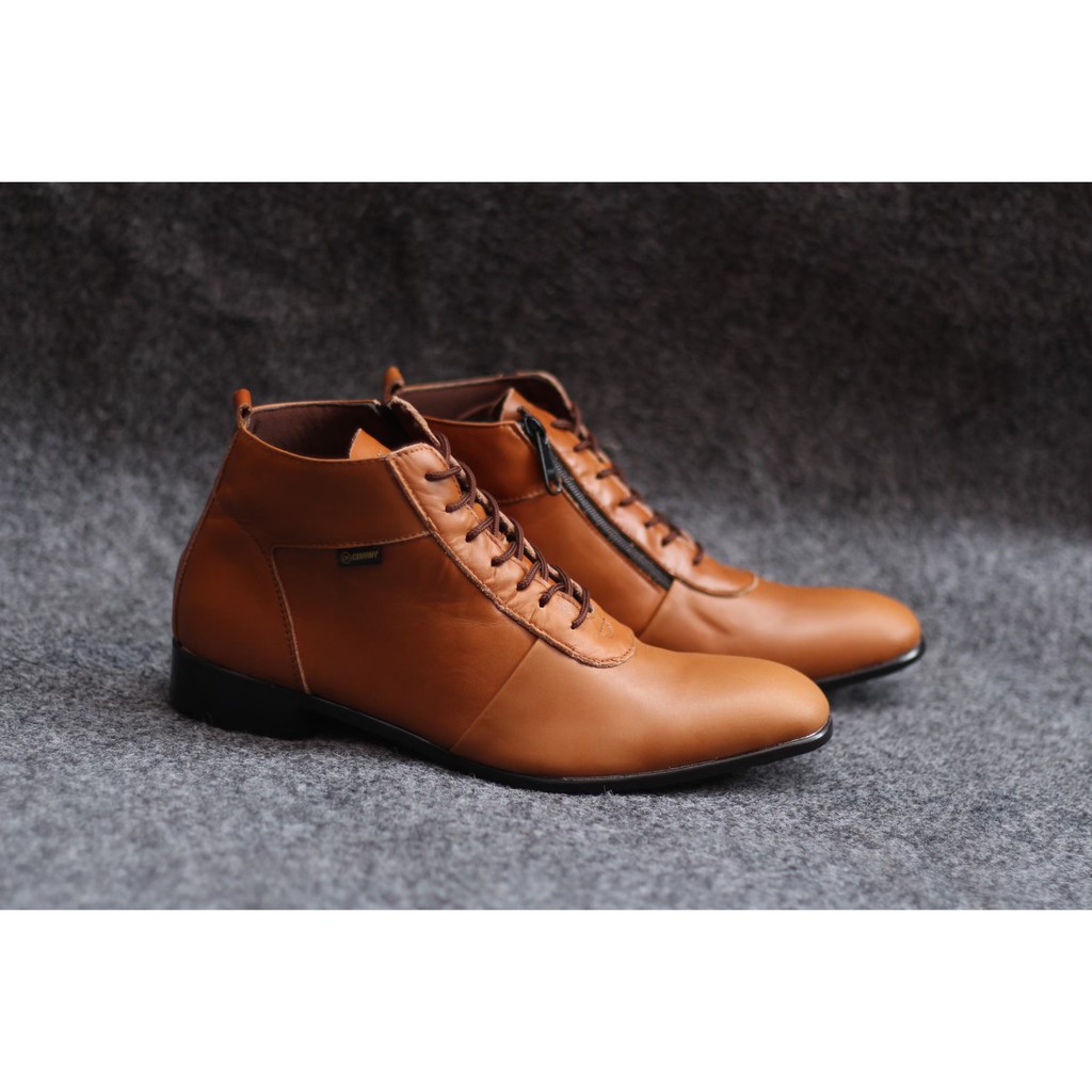 Sepatu Pantofel Cevany Original Maxslet Kulit Asli Pantopel Pria Murah Gaya Gaul Trendy Keren Ori