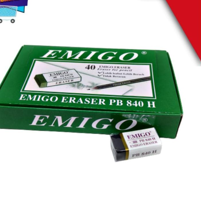 

ㆅ Penghapus pensil stip eraser Emigo isi 40pcs NEW ARRIVAL 2596 ✦