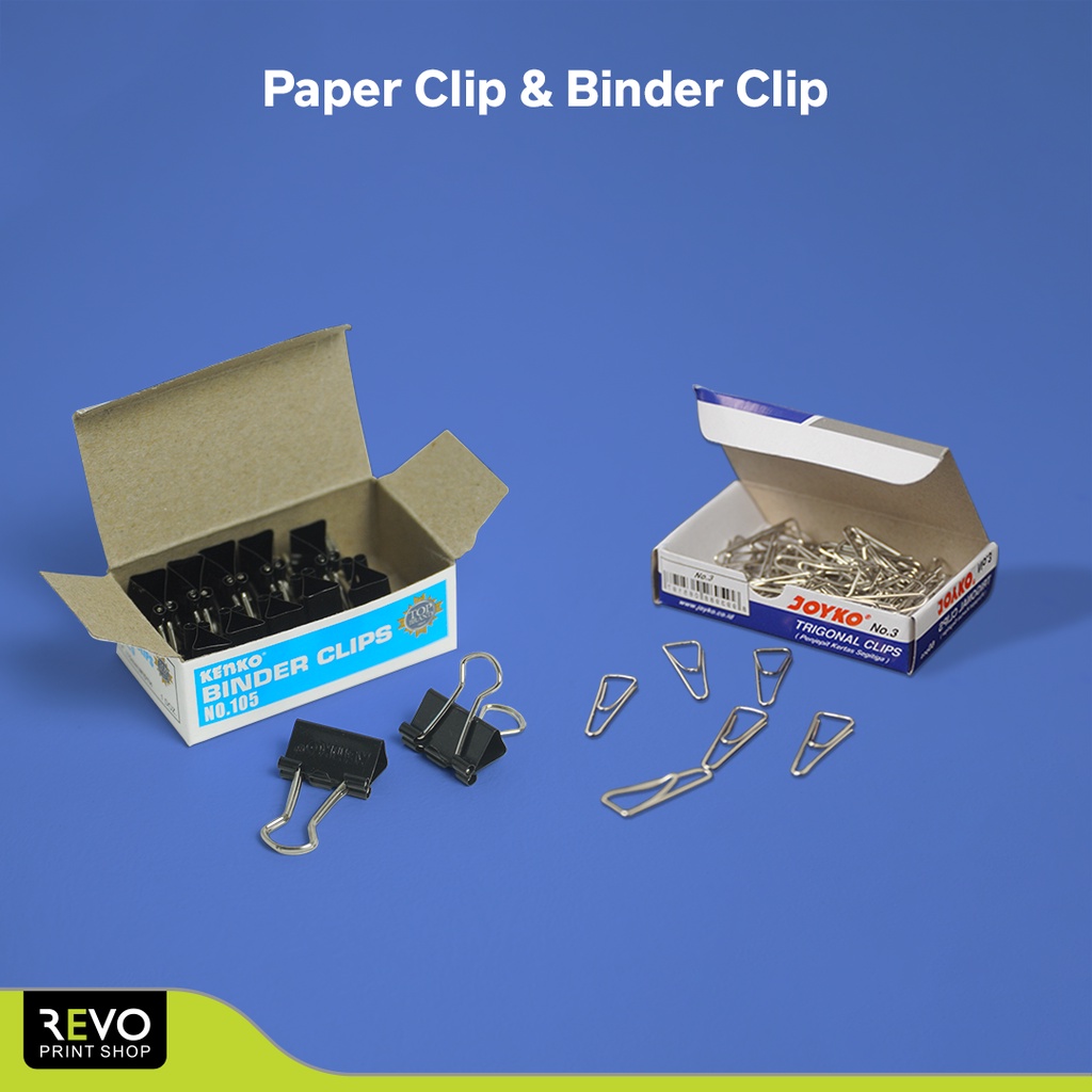 

Binder Clip / Paper Clip / Penjepit Kertas