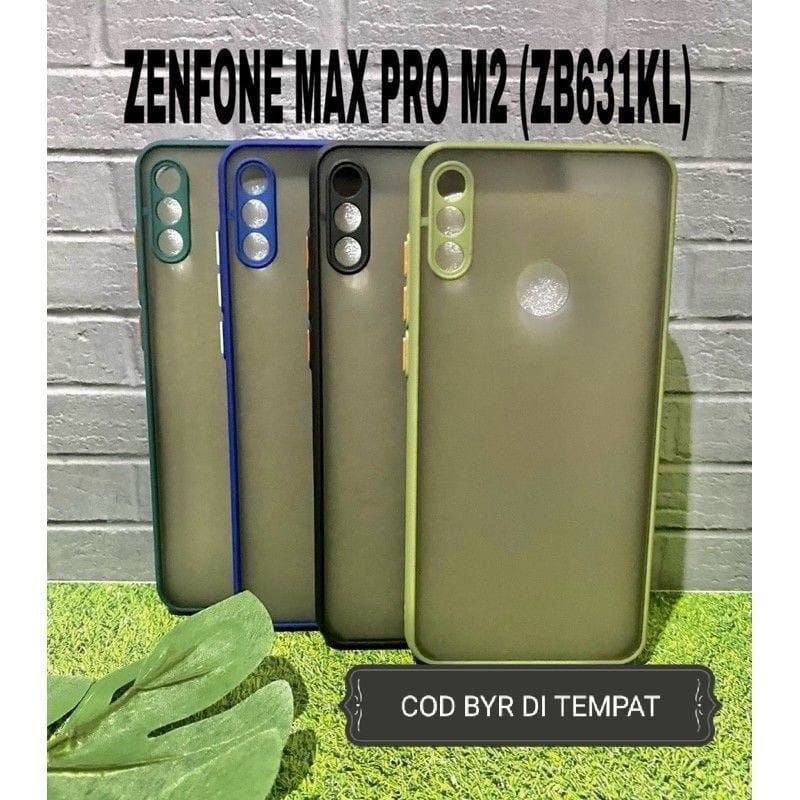 Slikon terbaru tipe Hp Asus ZENFONE MAX PRO M2 (ZB631KL) My Choise Case Dove Bumper Aero Fuze Macaroni