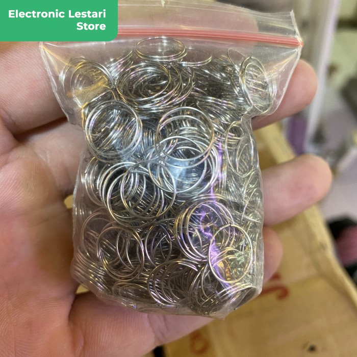 Ring Kristal Lampu Hias Gantung Lilin