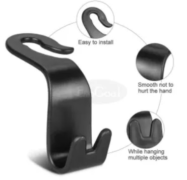 Mobil Kendaraan Back Seat Headrest Organizer Hanger Storage Hook For Belanjaan Bag Handbag 1 pcs