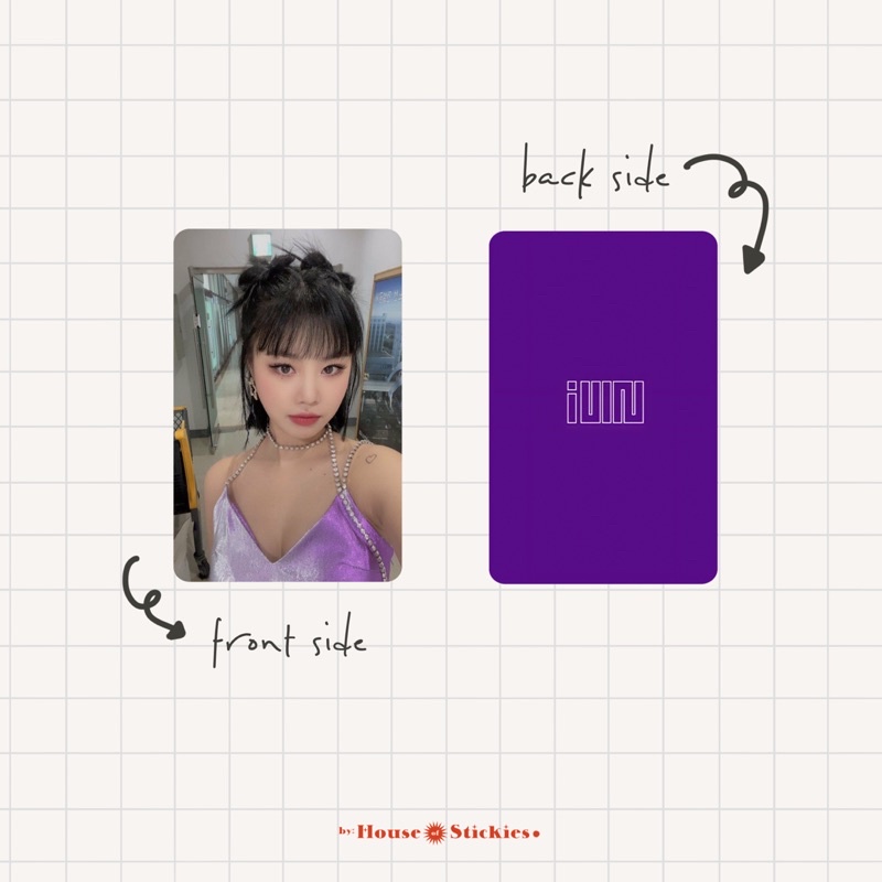 GI-DLE Unofficial Photocard (Gf Selca Edition)