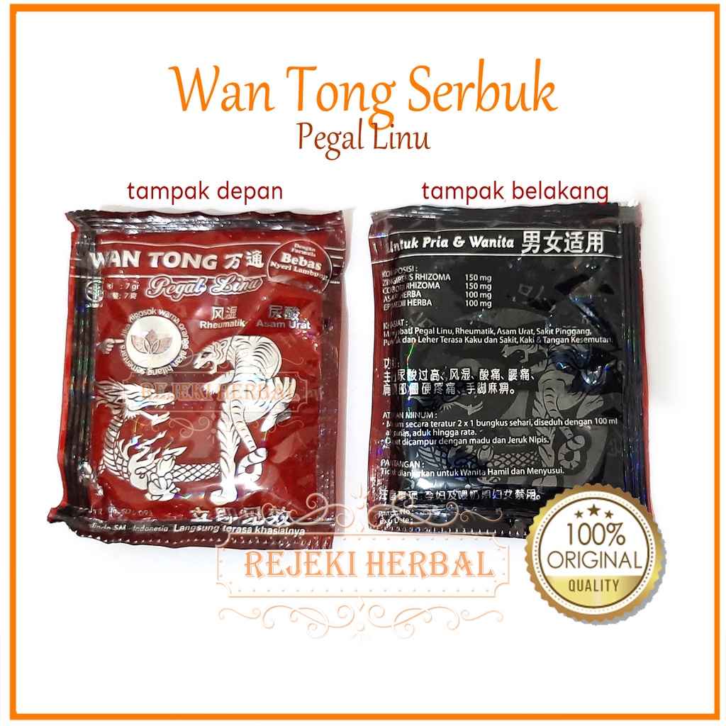 Wan Tong Bubuk / Serbuk ORIGINAL