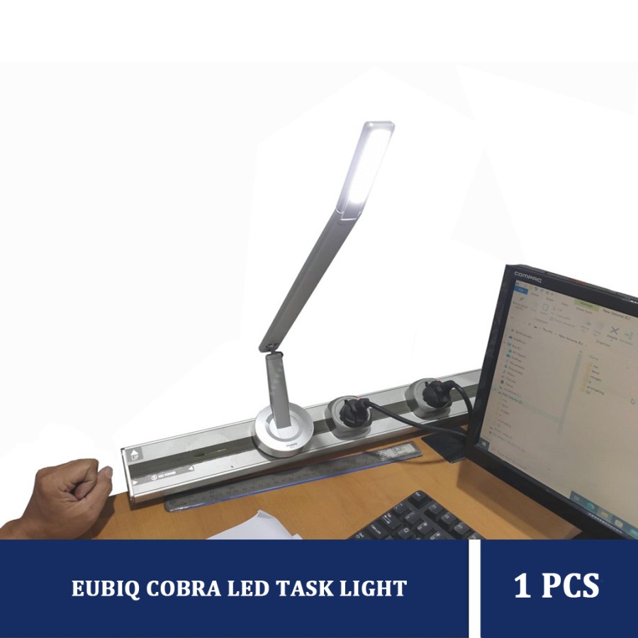 EUBIQ COBRA LED TASK LIGHT / LAMPU MEJA - LAMPU BELAJAR