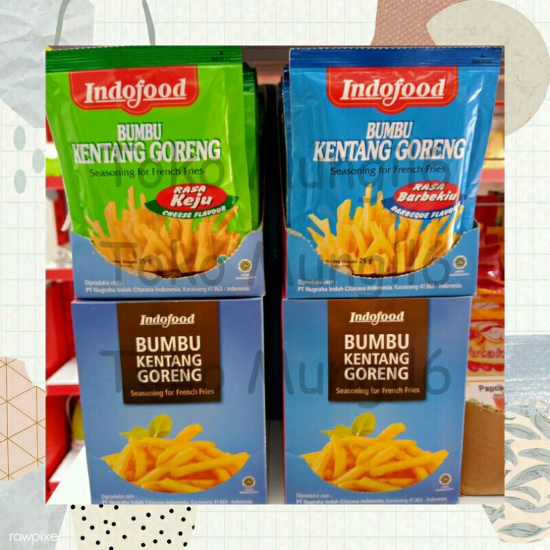 

Indofood Bumbu Kentang Goreng BOX