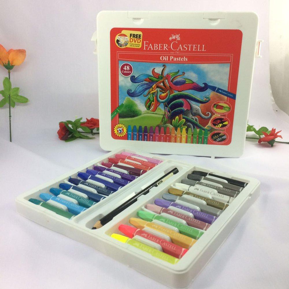 

OIL PASTELS 48 COLOUR FABER CASTELL tools