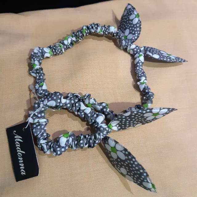 Aksesoris Rambut Wanita - 1 set Headband & Ikat Rambut