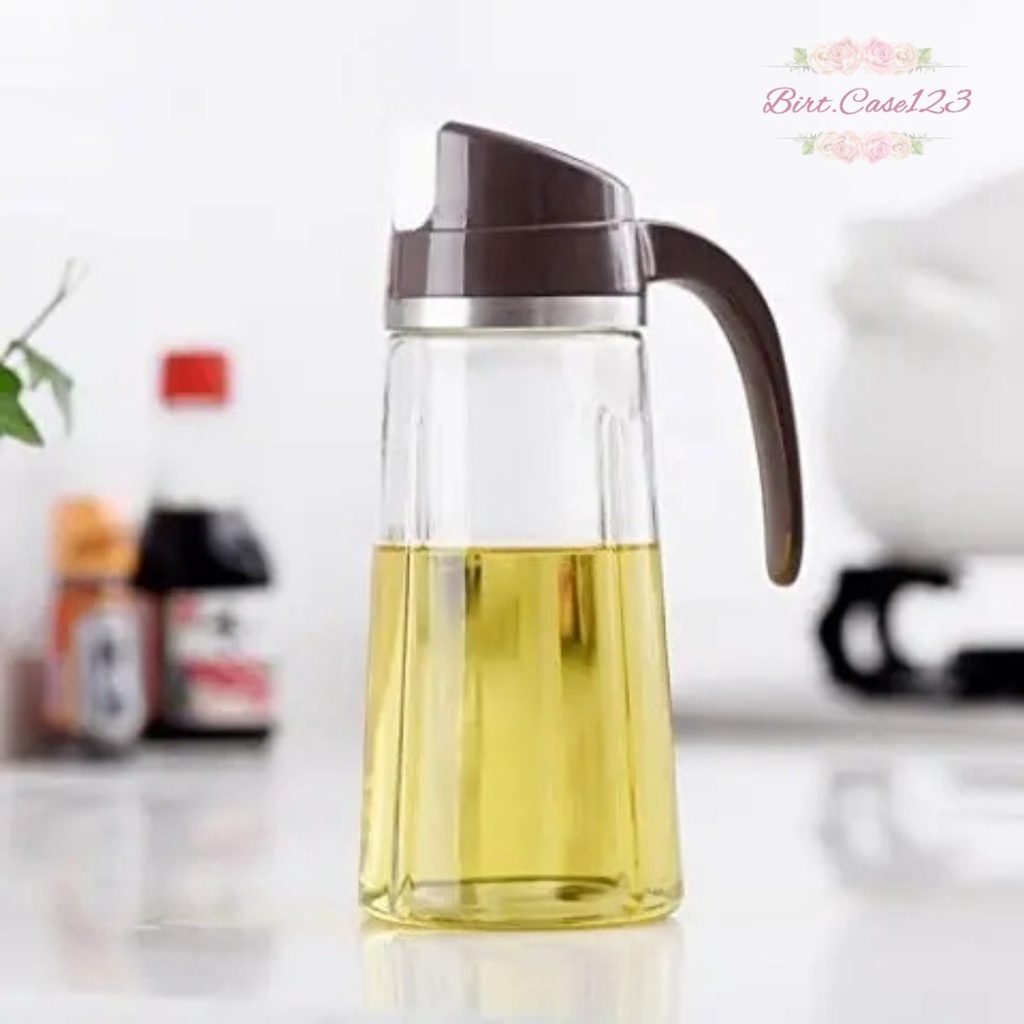 RT97 BOTOL KACA MINYAK GORENG KECAP CUKA OIL VINEGAR BOTTLE 360ML BC6264