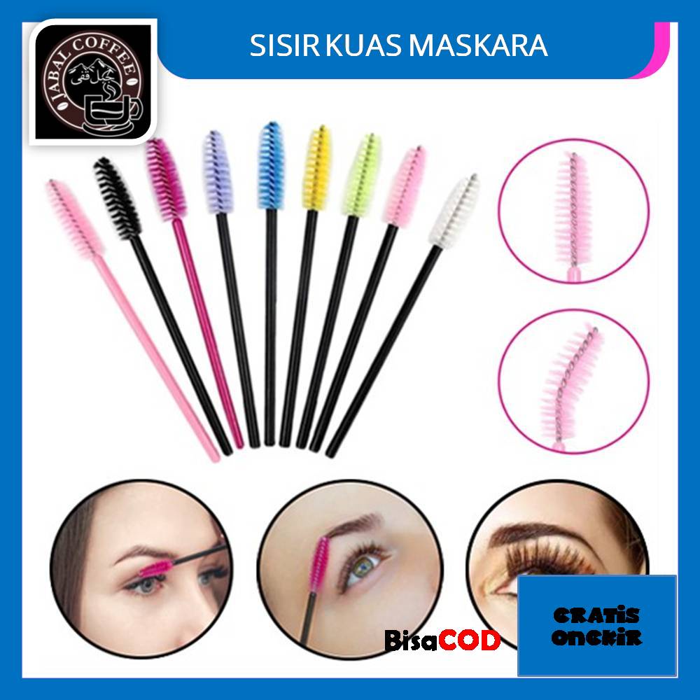 Sisir Kuas Maskara / Sikat Bulu Mata / Mascara Wand Brush 05