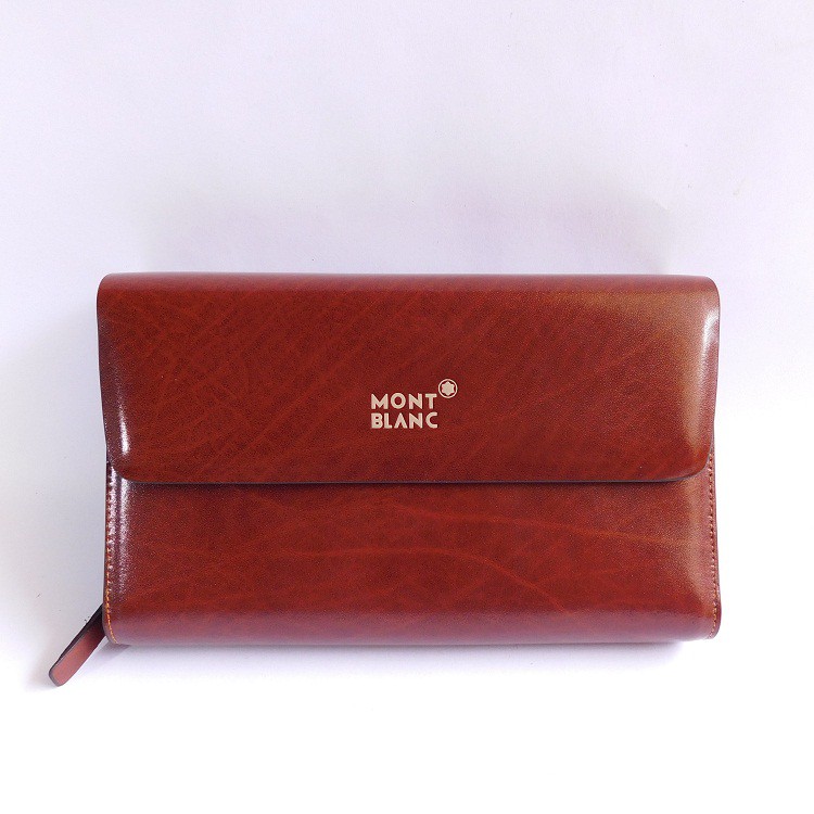 Tas wanita UFL244 HANDBAG TAS TANGAN PRIA KULIT IMPORT BRANDED MONTBLANC 601M BROWN
