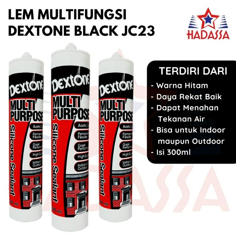 

Lem Multifungsi Dextone Black JC23