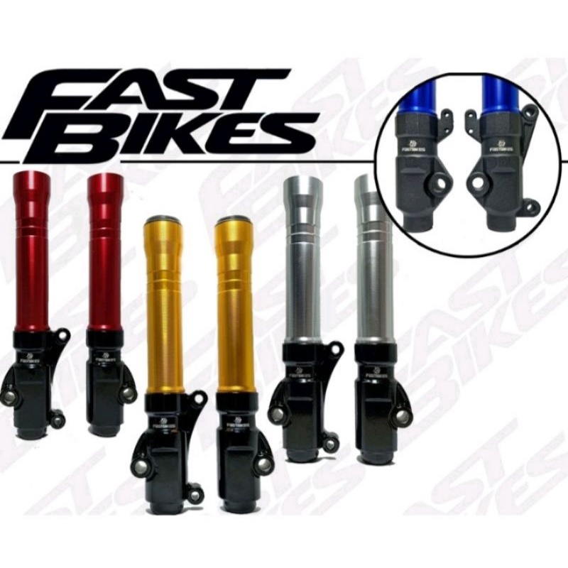 SHOCK TABUNG DEPAN BOTTOM SHOCK DEPAN VARIASI FAST BIKES FULL CENSI MOTOR HONDA/YAMAHA MATIC