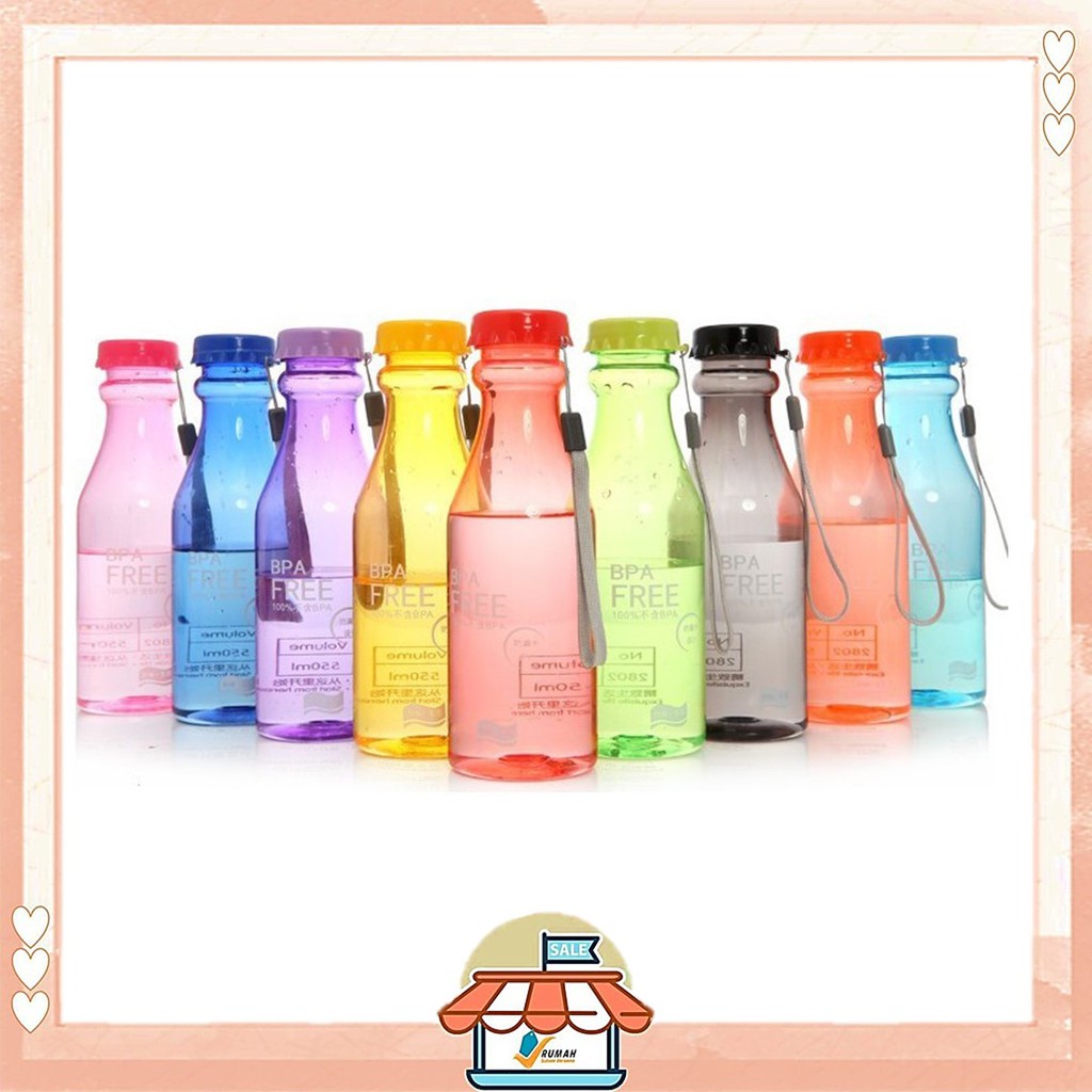 Rsb Free Bubble Warp Dan Garansi Botol Bpa Free Bottle Clear Botol Transparan Shopee Indonesia
